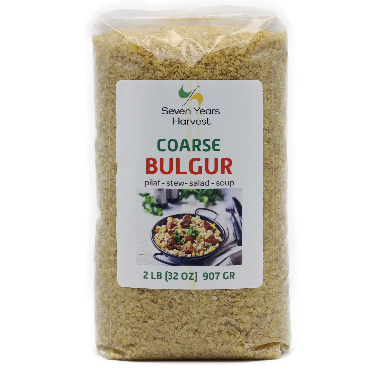 !Seven Years Harvest Coarse Bulgur 2 Lb (907 Gr)