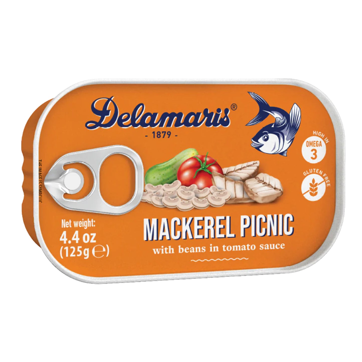 Delamaris Picnic Mackerel Salad 4.4 oz(125gr)