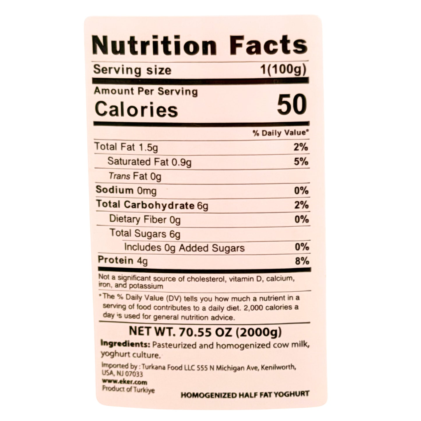 Eker Yogurt (House Type) 2000 Gr