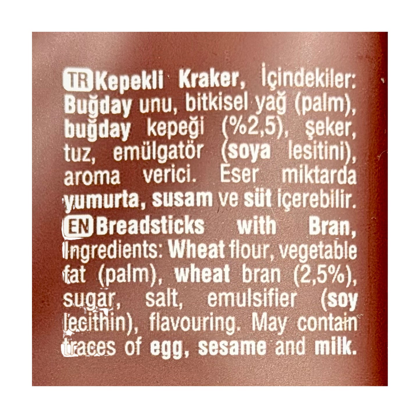 Ulker Altinbasak Whole Wheat Grisini (Kepekli) 125 g