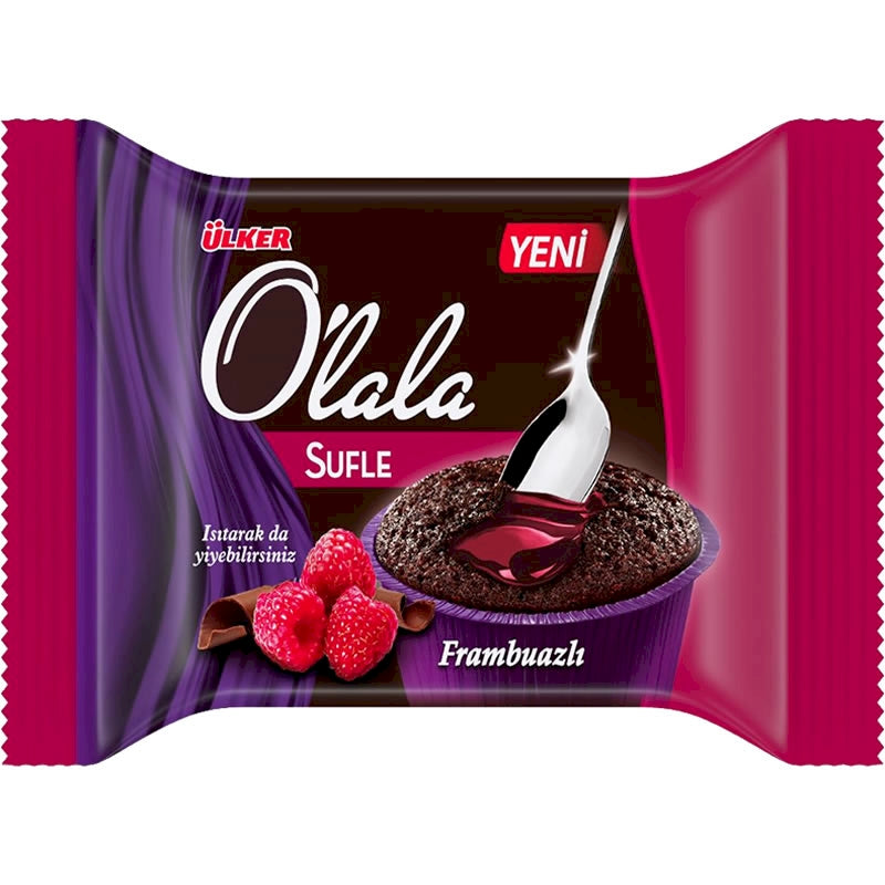 Ulker O'lala Sufle Cake Raspberry 2.4 oz (70 Gr)
