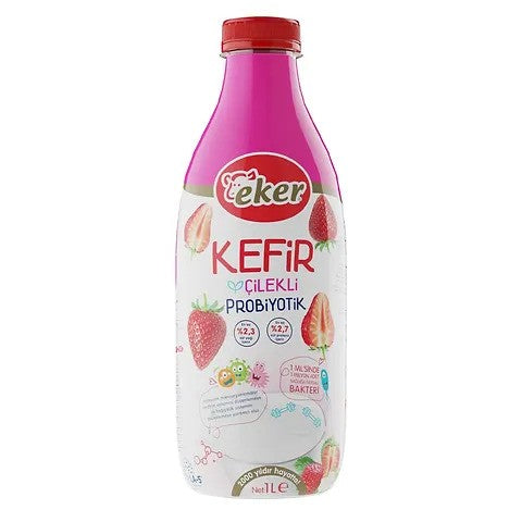 !Eker Kefir Strawberry 1 Lt