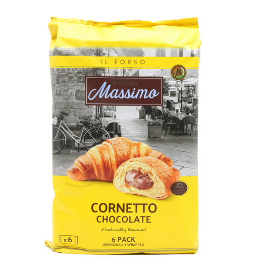 Massimo Croissant Chocolate 6 Pcs  300 Gr
