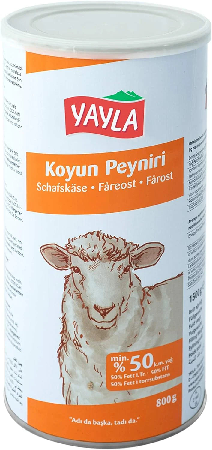 Yayla Sheep Cheese %50 Fat 800 gr
