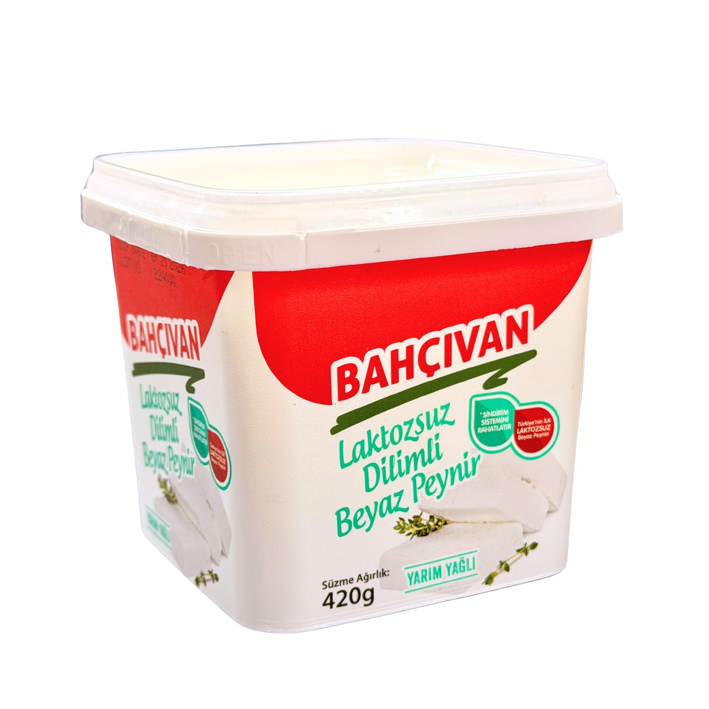 Bahcivan White Cheese Lactose Free 420 g