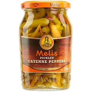 Melis Pickled Hot Cayenne Pepper 720 Ml