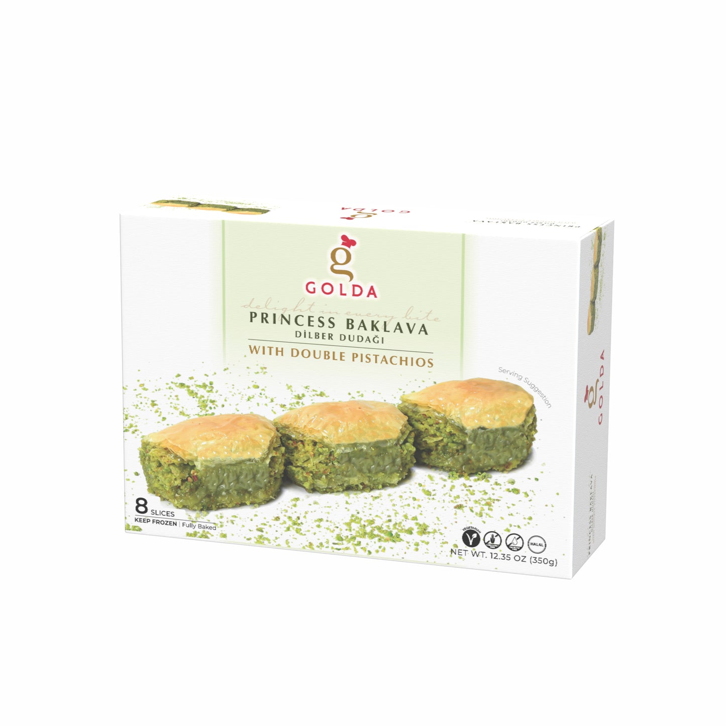 Golda Princess Baklava Dilber Dudagi 12.35 Oz (350Gr)