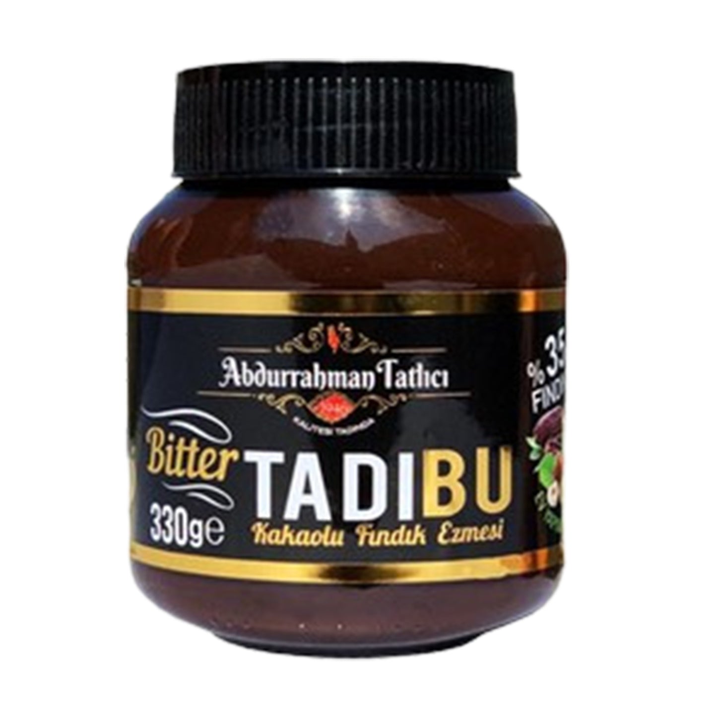 A.Tatlici Tadibu Bitter Cocoa& Hazelnut Paste %35 Hazelnut 330 gr