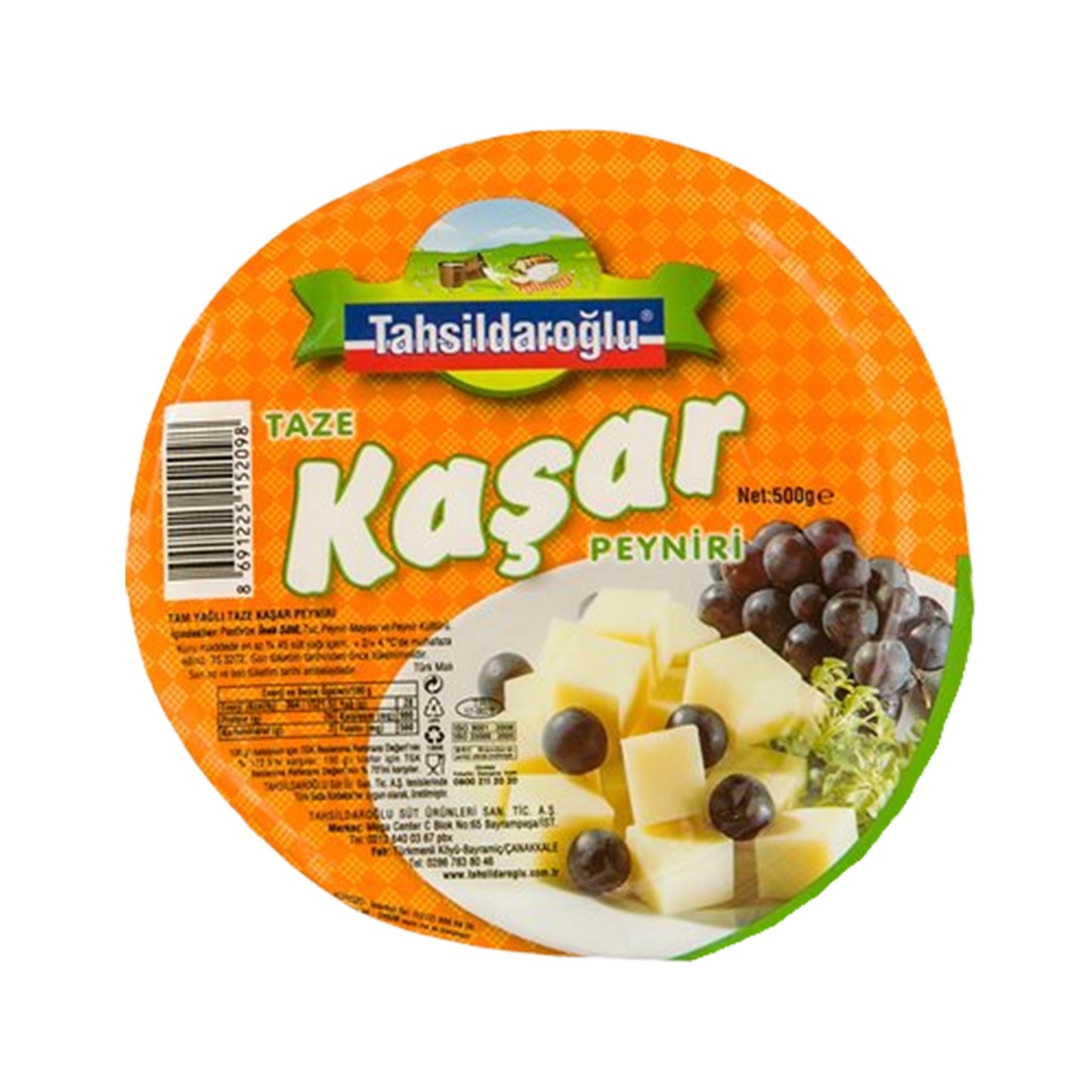 Tahsildaroglu Kashkaval Cheese 500 Gr
