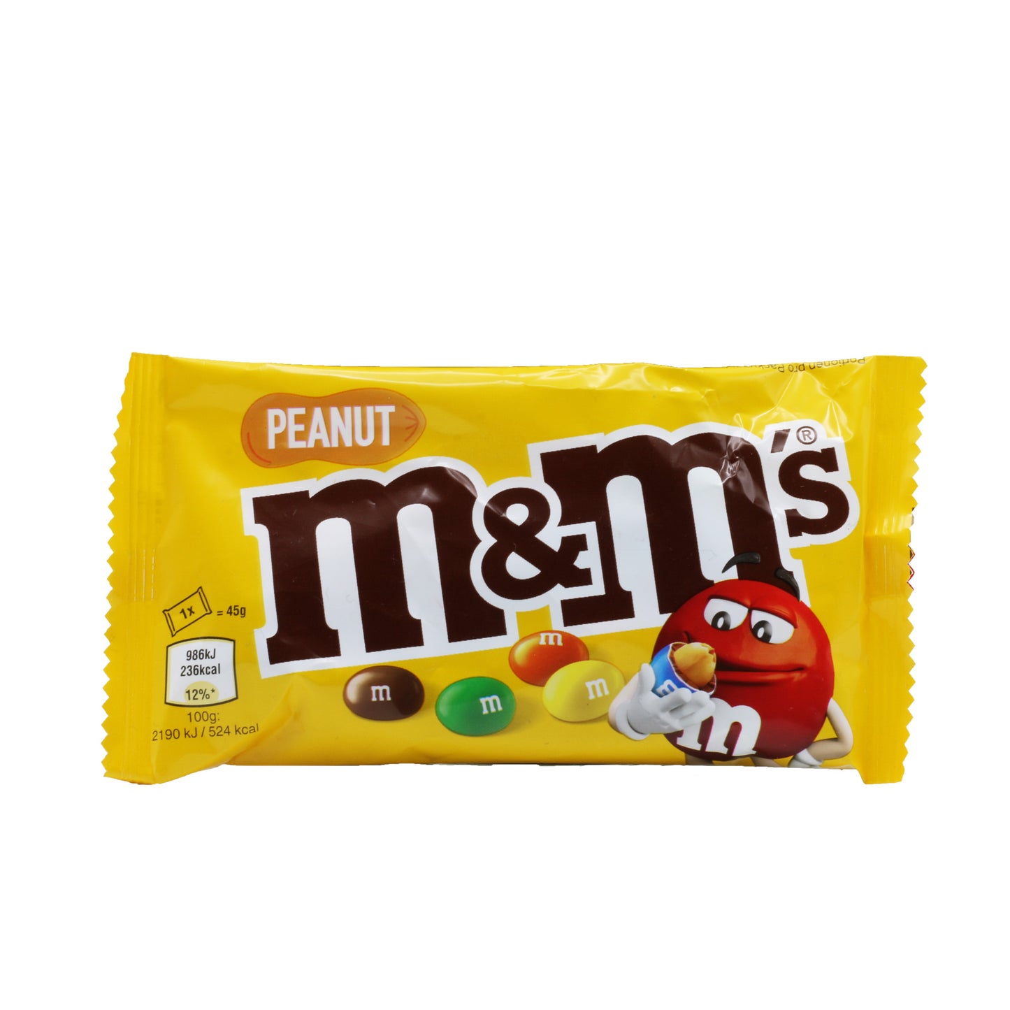 !M&M's Peanut Covered Chocolates 45 Gr