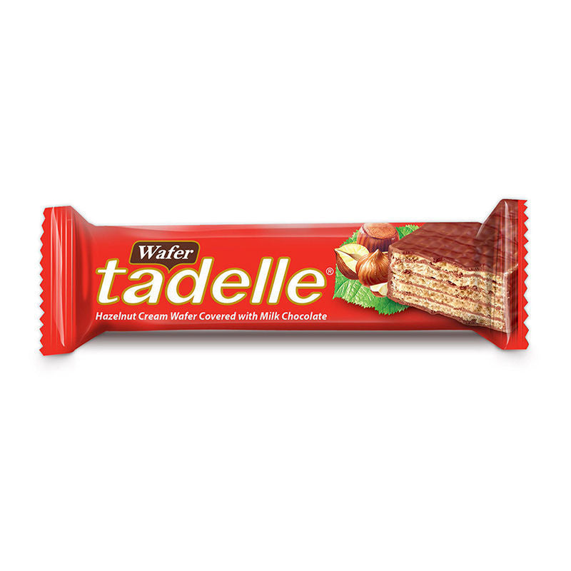 Tadelle Hazelnut Cream Wafer Milk Chocolate 1.23 Oz ( 35 Gr)