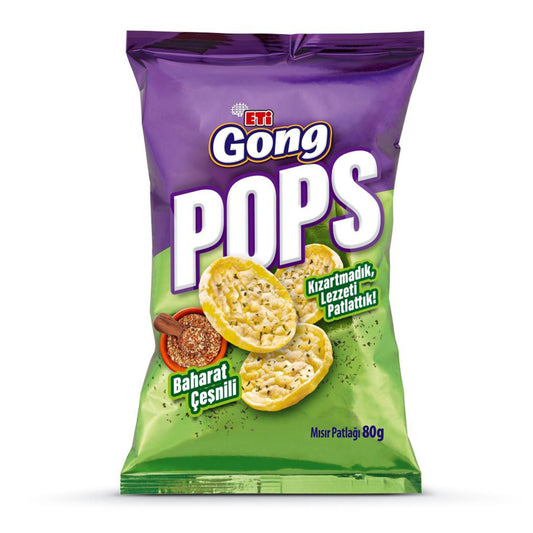 Eti Gong Pops Spicy 80 g