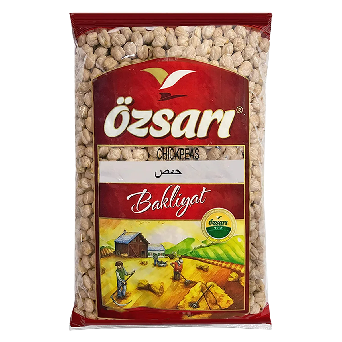 Ozsari Chickpeas 8.5 mm 2.5 kg