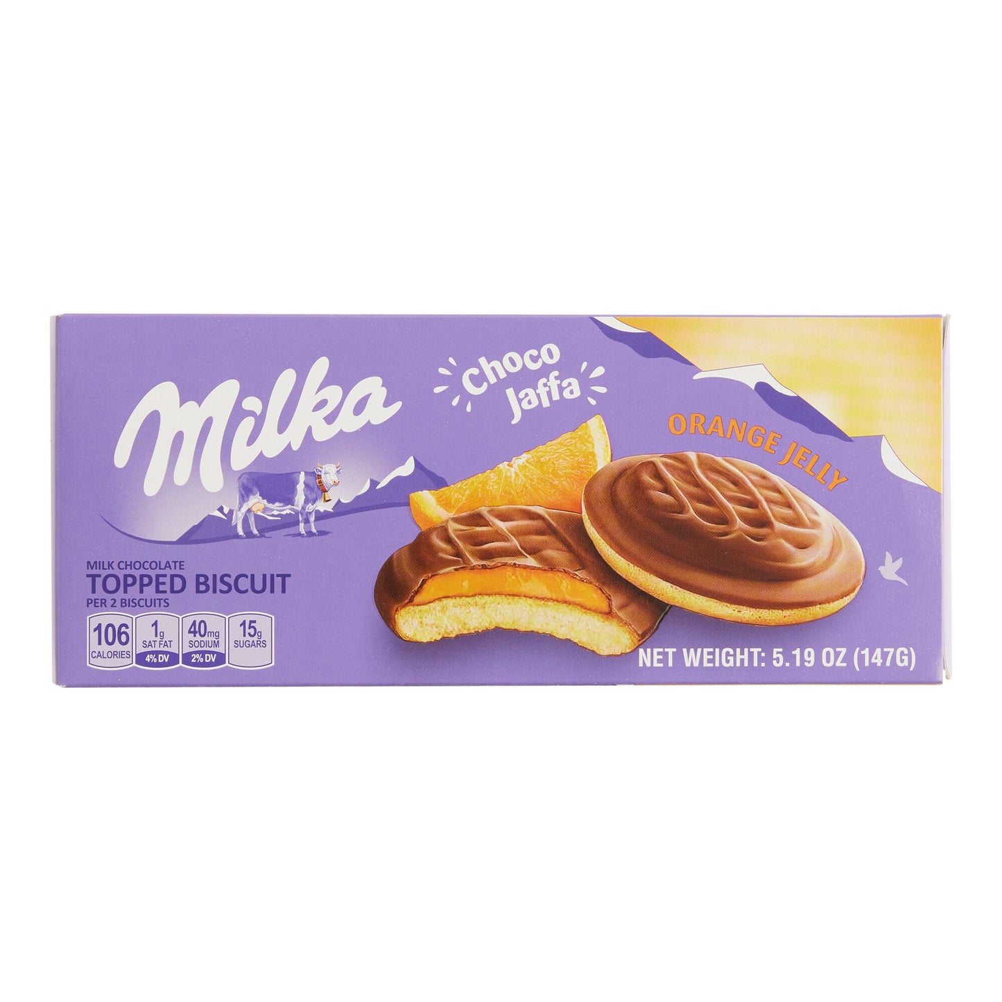 !Milka Choco Jafa Orange 5.18 Oz (147 Gr)