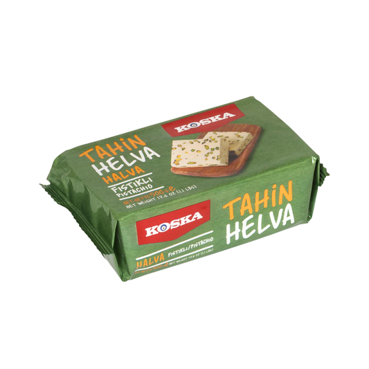 Koska Tahin Halva w Pistachio 2.20 lb (1 kg)