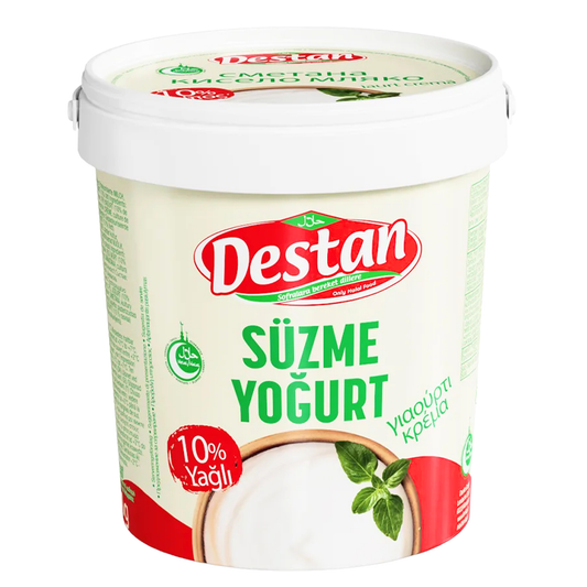 Destan Creamy Yogurt (Suzme) %10 Fat 1Kg
