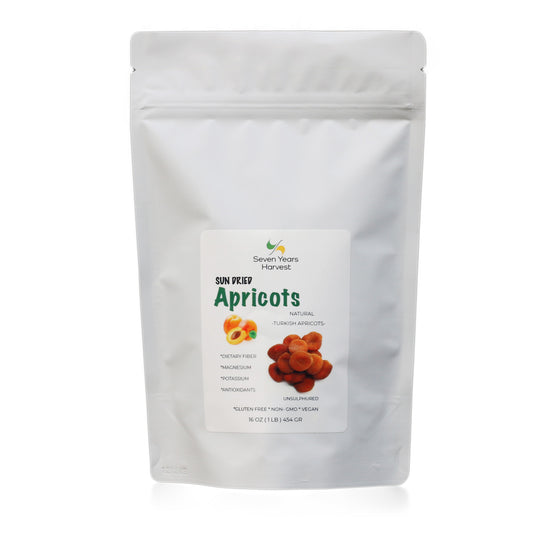 SYH Sun Dried Turk Apricots 1 Lb (454 Gr)