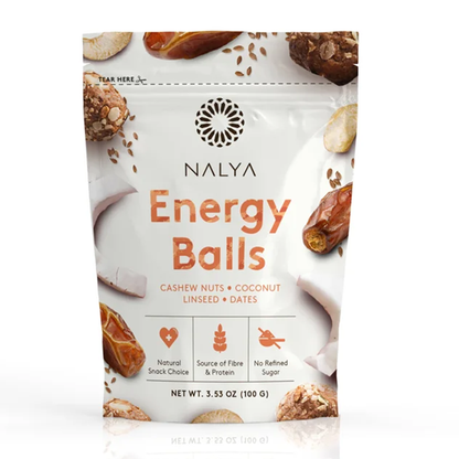 Nalya Energy Balls Cashews 3.53 Oz (100 gr)