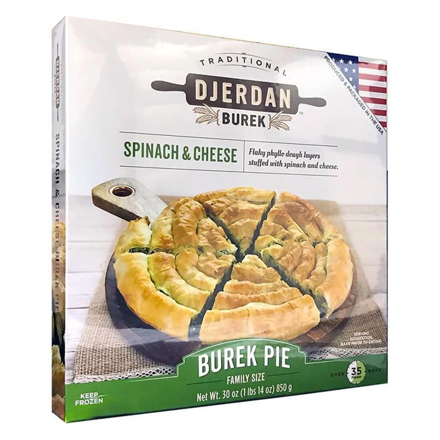 Djerdan Spinach&Cheese Rolls Pastries 850 gr