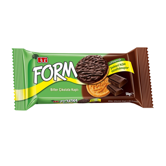 Eti Form w Dark Chocolate Biscuit 50 gr