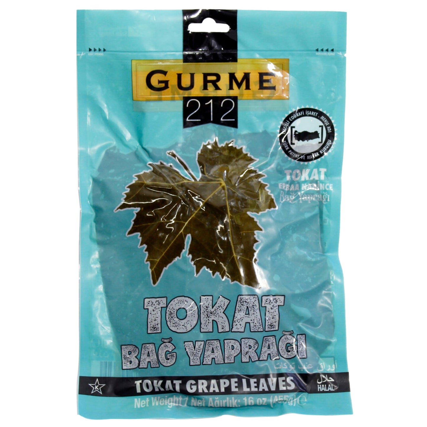 Gurme 212 Tokat Grape Leaves 455 Gr