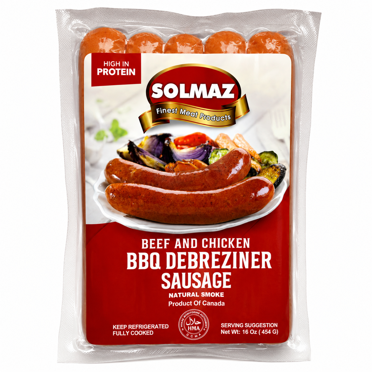 Solmaz BBQ Sausage Beef And Chicken 1 lb
