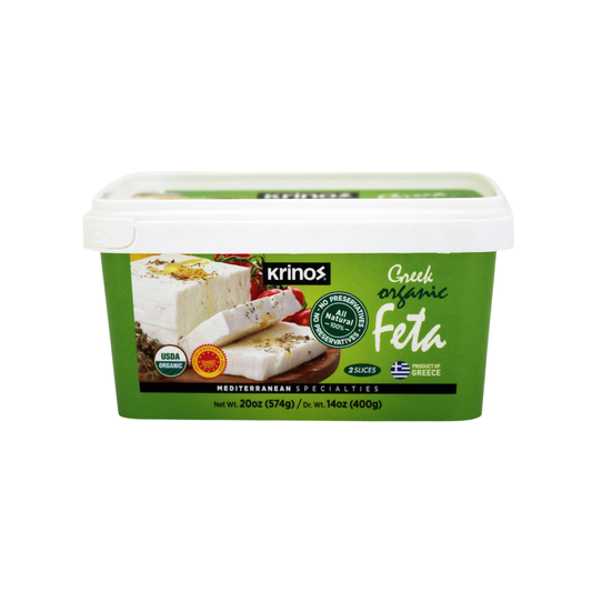 Krinos Greek Organic Feta Cheese 400 gr