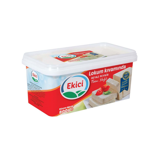 Ekici Full Fat Lokum white Cheese 800 gr