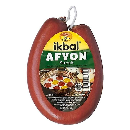 Ikbal Afyon Sucuk 1Lb (454 Gr)