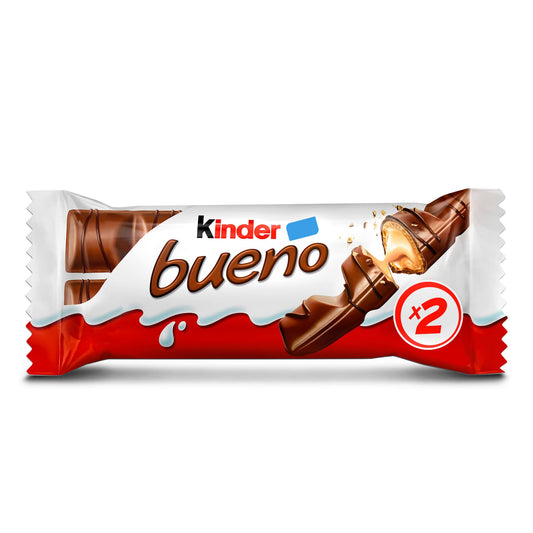 !Kinder Bueno 2 Bars 1.5 Oz (43 Gr)