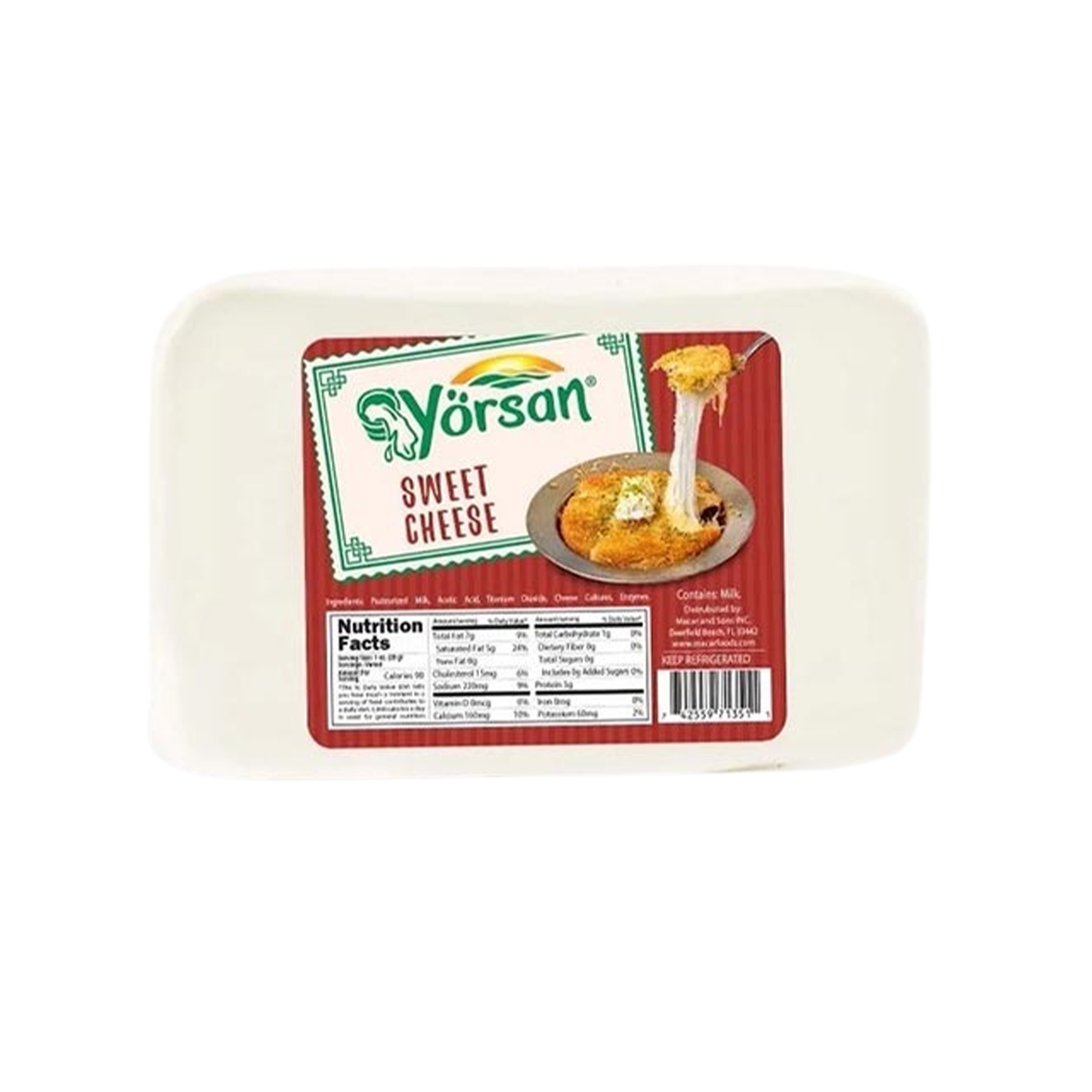 Yorsan Sweet Cheese 16 oz
