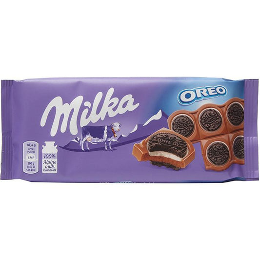 !Milka Oreo Sandwich Chocolate 3.24 Oz (92 Gr)