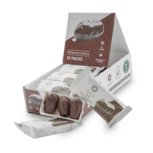 Nalya Dark Chocolate Dates w Almond 30 gr