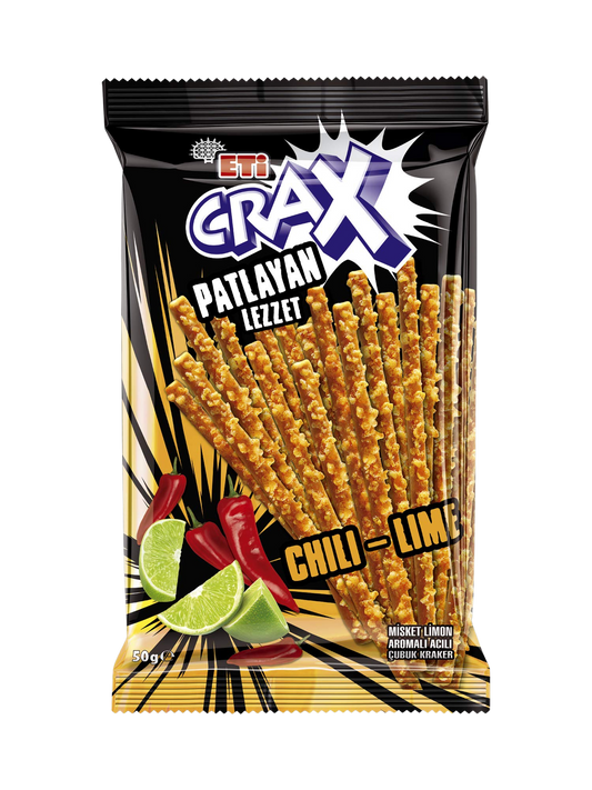 Eti Crax Chili&Lime Stick Cracker 50 gr