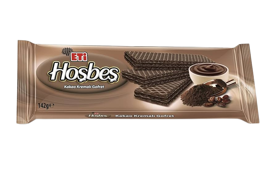 Eti Hosbes Cocoa Cream Wafer 142 Gr