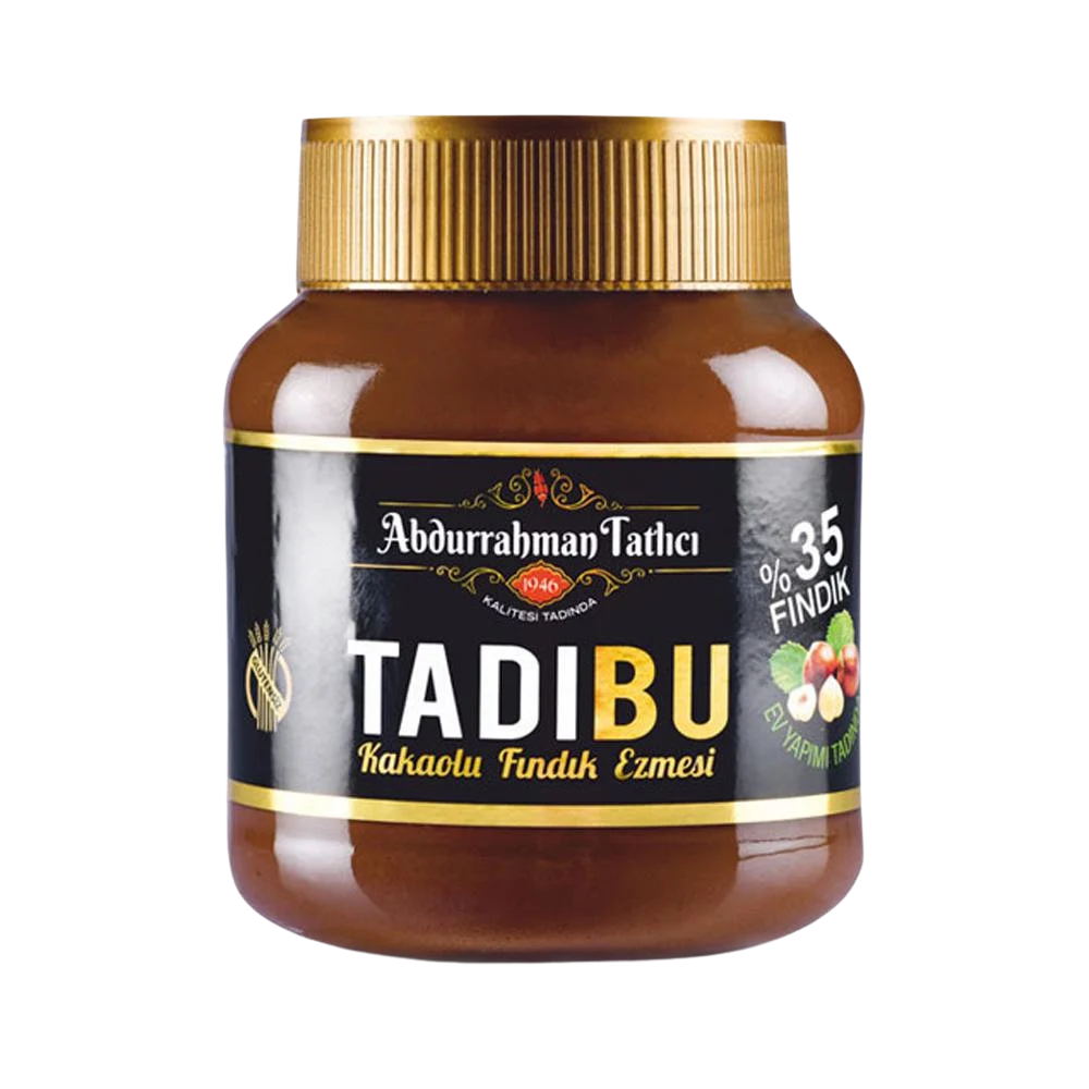 A.Tatlici Tadibu Hazelnut & Cocoa Paste %35 Hazelnut 330 gr