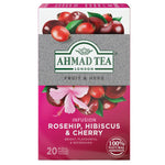 Ahmed Tea Rosehip, Hibiscus & Cherry Tea 20 Foil