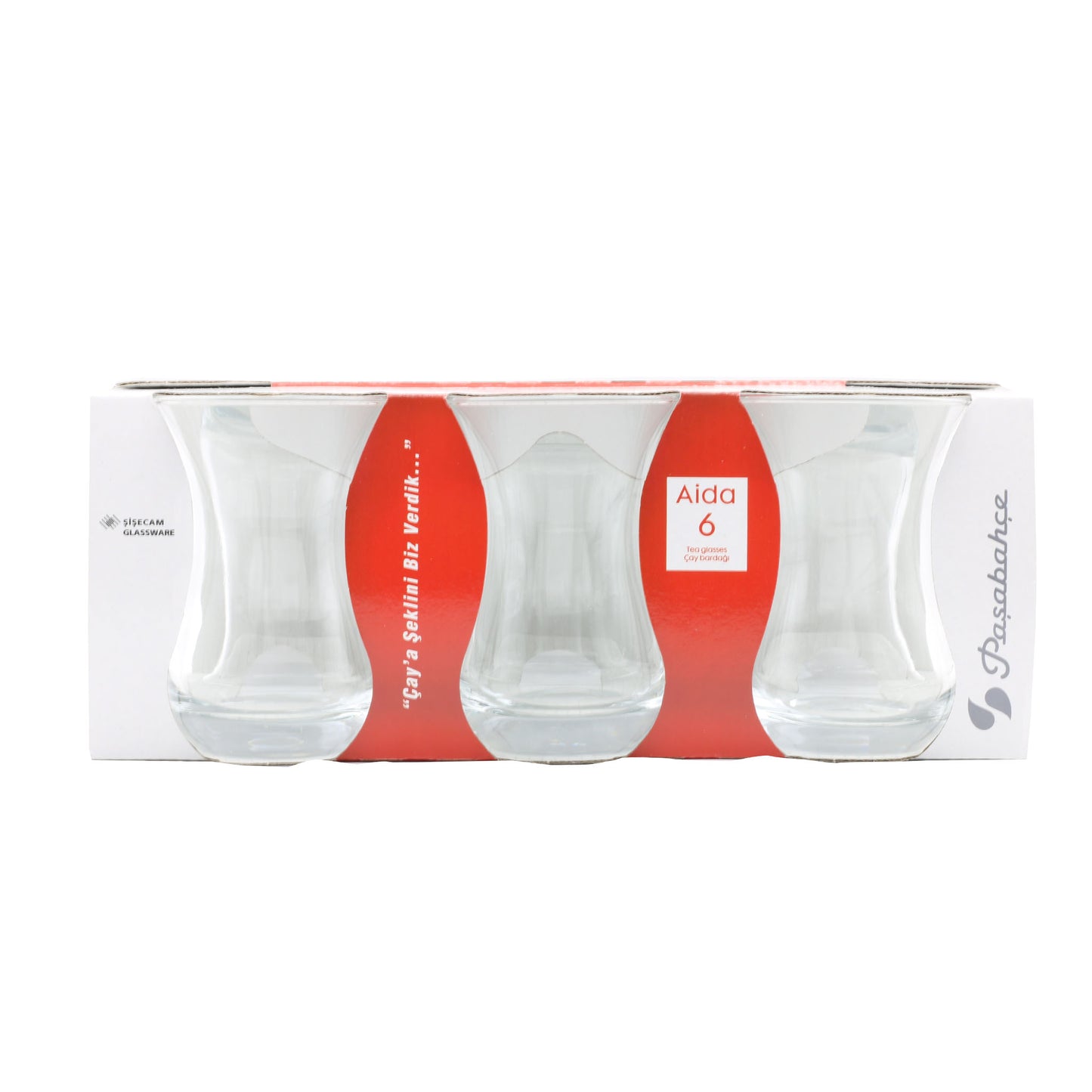 Pasabahce Aida Tea Glass 6 Pcs 160 Cc (5.4 Oz)