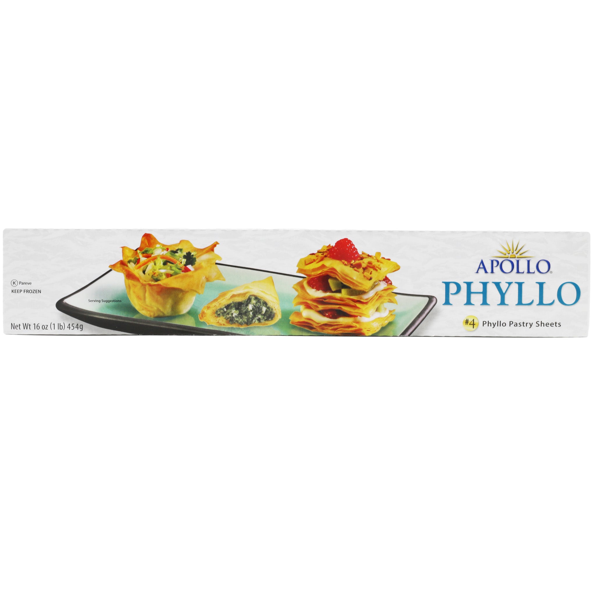 Apollo Pasty Apollo 4 Phyllo Pastry 1 Lb (454 Gr) – Qualita Food Store