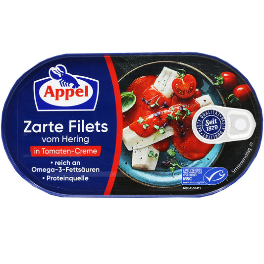 !Appel Zarte Filets in Tomato Cream 7 oz