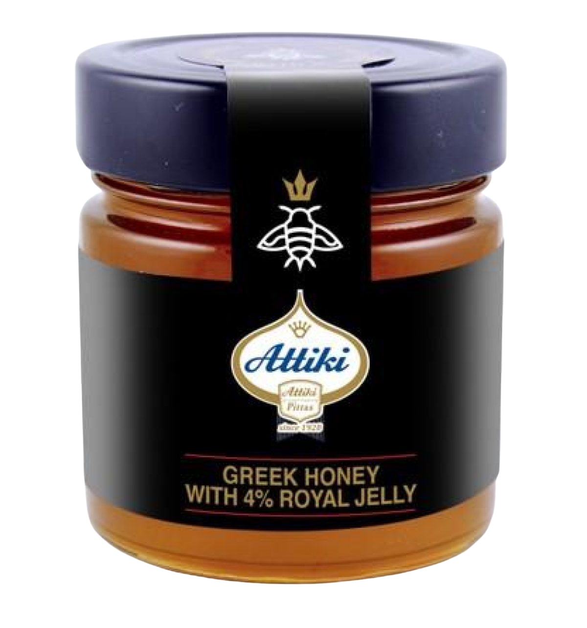 Attiki Greek Honey w 4%Royal Jelly 8.82 oz(250 g)