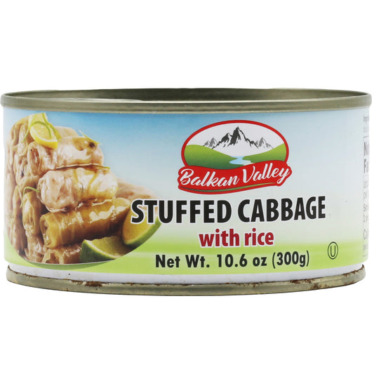 !Balkan Valley Stuffed Cabbage Leaves With Rice 10.6 Oz (300 Gr)