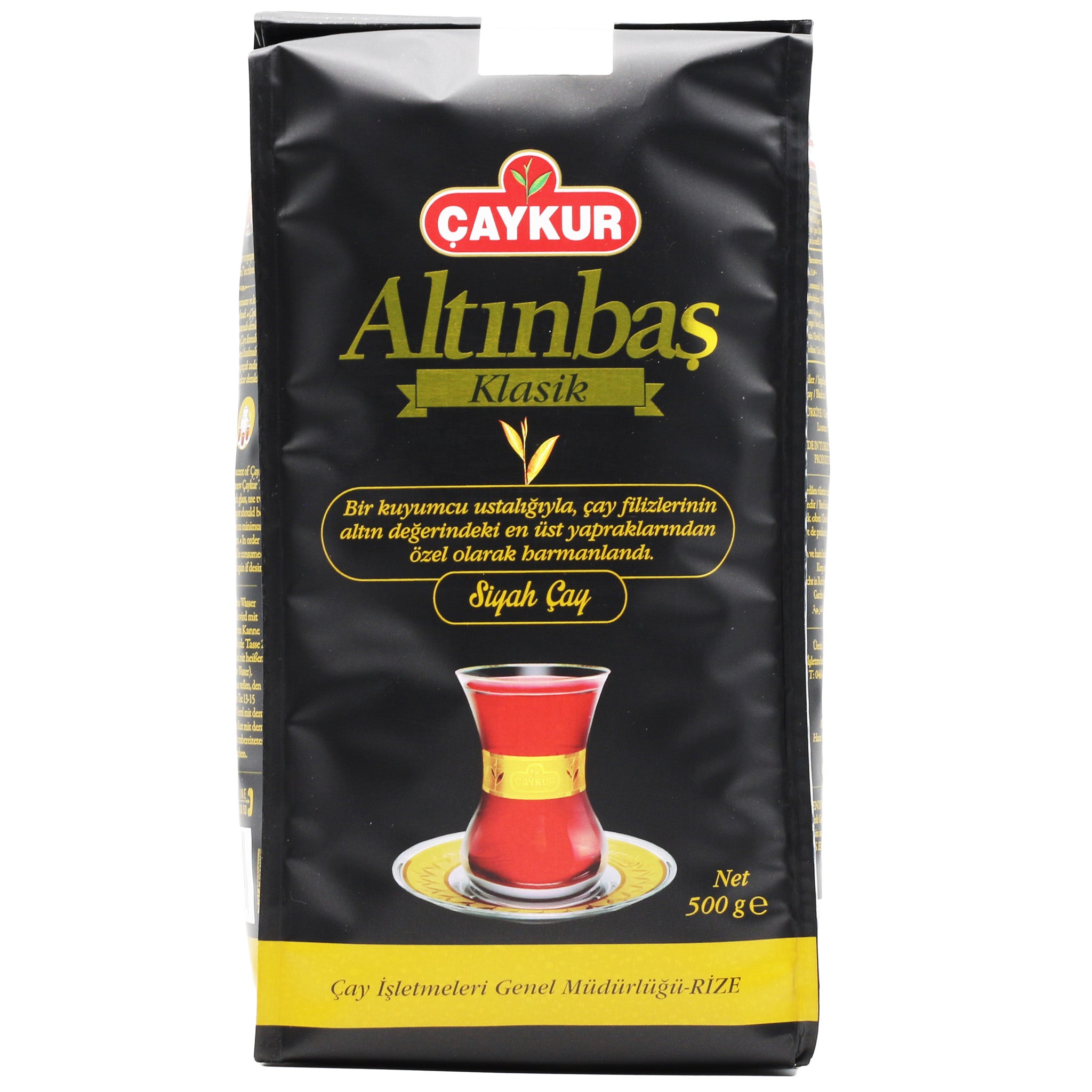 Altinbas Raki Caykur Altinbas Black Tea Classic 17.63 Oz (500 Gr) – Qualita Food Store