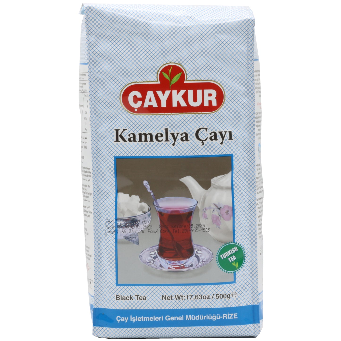 Caykur Kamelya Black Tea 1.1 Lb (500 Gr)