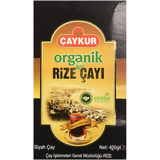 Caykur Organic Rize Black Tea 400 Gr (14.1 Oz)