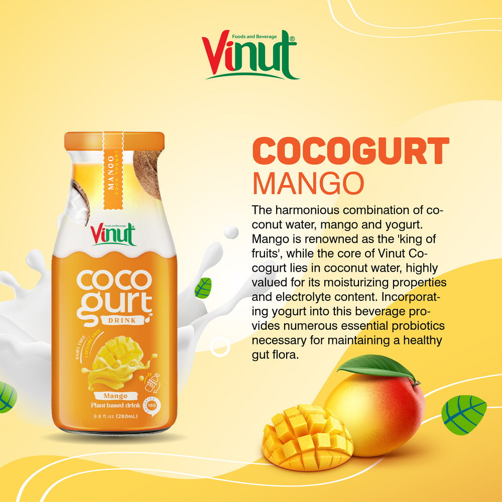 Vinut Cocogurt Mango Plant Based Drink 280 ML