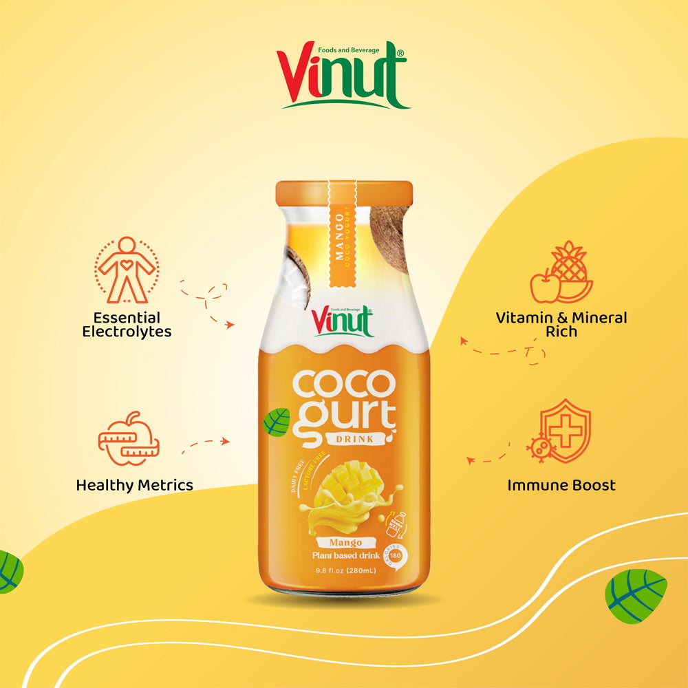 Vinut Cocogurt Mango Plant Based Drink 280 ML