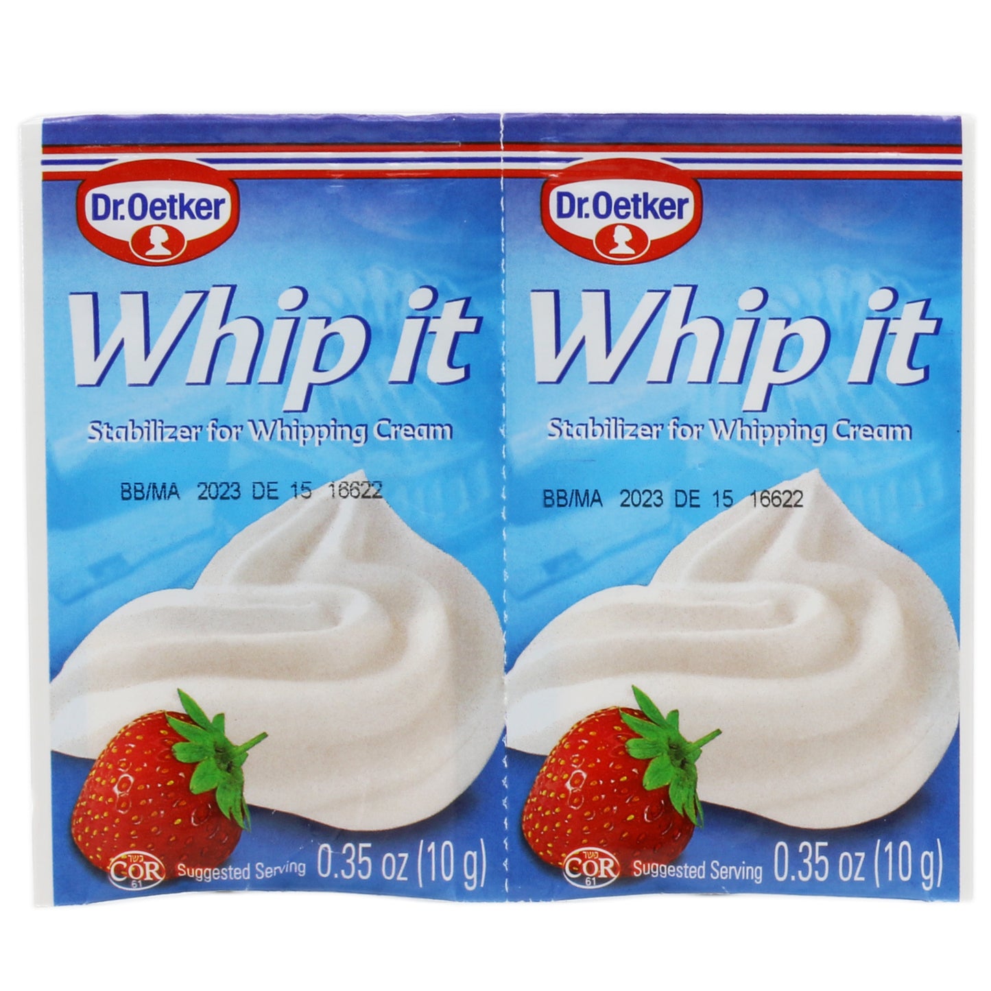 !Dr. Oetker Whip It By 2 Pack 0.35 Oz ( 2x10 Gr )