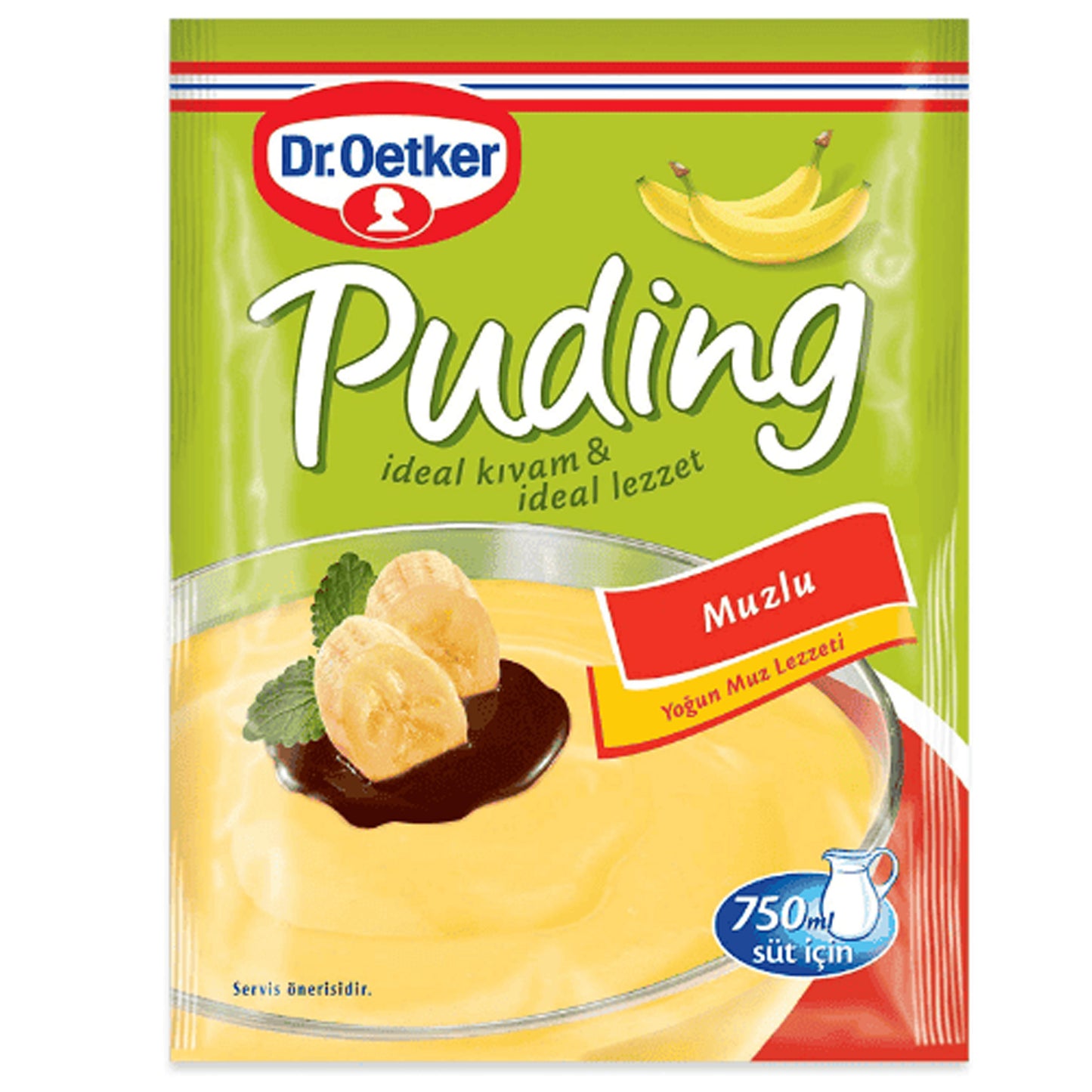 Dr.Oetker Banana Pudding  4.23 Oz (120 Gr)