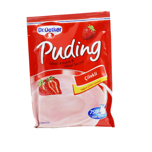 Dr Oetker Strawberry Pudding  4.23 Oz (120 Gr )